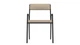 Стілець Спірит Ferrum-decor 880х490х615мм Чорний, тканина піщано-сірий 23 (SPI006) - зображення 2