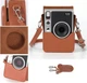 Чехол для фотоаппарата Fujifilm instax Mini Evo Brown / Коричневый - изображение 4