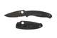 Ніж Spyderco Resilience Black Blade FRN, полусеррейтор - изображение 3