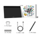 Графический планшет XP-Pen Moltis Deco Fun L для рисования Black (А6) рабочая зона мм 254 х 152.4 - изображение 6