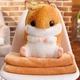 Игрушка Хомяк 3в1 игрушка-подушка и плед IS33 606XMGKGRSHKC22 CLS55 - изображение 4