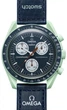 Наручные часы Swatch x Omega Bioceramic MoonSwatch Collection "Mission to Earth" (SO33G100) - изображение 1