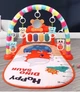 Дитячий розвиваючий килимок з музикою та брязкальцями 139-2 Динозаврик оранжевий - зображення 1
