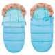 Детский конверт для коляски, санок 4 в 1 Springos SB0015 Sky Blue - изображение 1