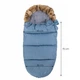 Дитячий конверт для коляски, санок 4 в 1 Springos SB0001 Blue - зображення 6