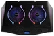 Охлаждающая подставка для ноутбука Modecom SILENT FAN MC-CF-21-RGB Black (PL-MC-CF-21-RGB) - изображение 3