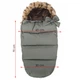 Детский конверт для коляски, санок 4 в 1 Springos SB0002 Khaki - изображение 5