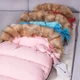 Детский конверт для коляски, санок 4 в 1 Springos SB0017 Pink - изображение 2