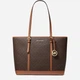 Сумка тоут женская Michael Kors 460930577 Коричневая (1159783334) - изображение 1