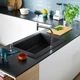Мойка для кухни HANSGROHE гранитная S510-F660 770x510мм прямоугольная врезная без сифона черная 43313170 - изображение 5