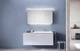 Шкафчик подвесной с зеркалом в ванную GEBERIT Option 120x70x15см c подсветкой белый 500.207.00.1 - изображение 4