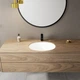 Змішувач для умивальника одноважільний HANSGROHE Vernis Blend чорний латунь з донним клапаном 71585670 - зображення 5