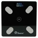Напольные смарт весы Domotec Ms-2017a до 180 кг с приложением на телефон, black - изображение 1