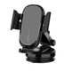 Автомобільний тримач LDNIO MW21-1 Wireless charger 15W, Black - зображення 1