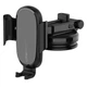 Автомобільний тримач LDNIO MW21-1 Wireless charger 15W, Black - зображення 4