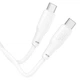 Кабель Hoco X93 Type-C to Type-C Force fast charging data cable 2м 100W white - изображение 3