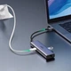Док-станция Ugreen CM512 USB3.0 Type-C-HDMI 4K/2x USB 3.2 Gen1/RJ45/SD/TF/PD 100W 60515 Серая UGR-90568 - изображение 4
