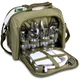 Набор для пикника в сумке с термоотделом Ranger Meadow RA9910 на 4 человек Green - изображение 1