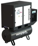 Гвинтовий компресор Energopak EP 5/RD-T270 з осушувачем та ресивером 270л (0,6 м3/хв, 12,5 бар, 5 кВт) - зображення 1