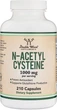 Натуральная добавка Double Wood Supplements N-Acetyl Cysteine 210 капсул - изображение 1