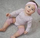 Детский наколенник для ползания малышей Children Knee с протектором девочки Розовый - изображение 1