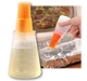 Силіконова пляшка дозатор зі щіткою Oil Mix Bottle Orange 60 мл - изображение 1