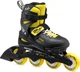 Детские ролики Rollerblade Fury Black/Yellow размер 29-33 (rb202) - изображение 1