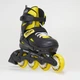 Детские ролики Rollerblade Fury Black/Yellow размер 29-33 (rb202) - изображение 7