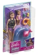 Ігровий набір з ляльками Barbie Няня Барбі Басейн GRP39 (887961909609) - зображення 6