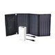 Комплект: сонячна панель 30W Solar Charger, повербанк FEB-310W, кабель REMAX RC-068B-C 2383061 2383061 - зображення 1