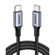 Кабель Type-C-Type-C Ugreen US316 2.0 100W QC 4.0 2m Gray (70429) - изображение 1