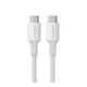 Кабель Type-C-Type-C Ugreen US300 QC 4.0 5A 2m White (60552) - изображение 2