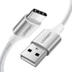 Кабель USB-Type-C Ugreen US288QC 3.0 3A 2m White (60133) - изображение 2
