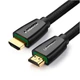 Кабель Ugreen HD118 HDMI - HDMI V 2.0 (M/M), 1 м, Black (40408) - зображення 1