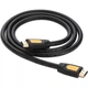 Кабель HDMI-HDMI V2.0 Ugreen HD101 4K 60Hz 5m Black (10167) - изображение 6