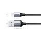 Кабель USB-Lightning Ugreen US199 2.4A 2m Black (60158) - изображение 2