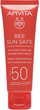 Filtr przeciwsłoneczny do twarzy Apivita Bee Sun Safe SPF50 Przeciw plamom starczym i przeciwstarzeniowym 50 ml (5201279080181) - obraz 1