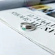 Срібна каблучка з натуральним смарагдом 0.4ct, вага виробу 6,32 гр (2140719) - зображення 2