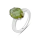 Серебряное кольцо с Султанит султанитом 5.103ct, вес изделия 3,64 гр (2122050) - изображение 2