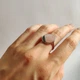 Серебряное кольцо с натуральным перламутром 2.1ct, вес изделия 3,25 гр (2129165) - изображение 3