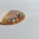 Серебряные серьги с натуральным изумрудом 0.19ct (2106265) - изображение 4