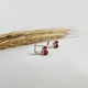 Серебряные серьги с кораллом (2136132) - изображение 4