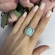 Серебряное кольцо с опалом 4.292ct, вес изделия 7,54 гр (2106838) - изображение 3