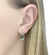 Серебряные серьги с Султанит султанитом 6.973ct (2091547) - изображение 3