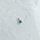 Серебряная подвеска с топазом Лондон Блю 0.35ct (2140252) - изображение 5