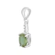 Серебряная подвеска с султанитом 1.484ct (2114826) - изображение 2