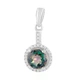 Серебряная подвеска с мистик топазом 2.18ct (2124382) - изображение 1