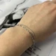 Серебряный браслет с без камней, вес изделия 2,28 гр (2137818) - изображение 3