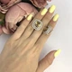 Серебряные серьги с аметрином nano 8.45ct (2088288) - изображение 2
