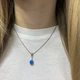 Серебряная подвеска с опалом 0.735ct (2090366) - изображение 4